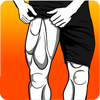 Gym Workout Legs Training App ไอคอน