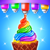 Ice Cream Cone -Cup Cake Games ไอคอน