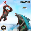 Angry Gorilla City Attack Game ไอคอน