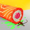 Sushi Roll 3D ไอคอน