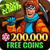 Rock Climber Free Casino Slot ไอคอน