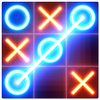 Tic Tac Toe glow - Puzzle Game ไอคอน