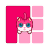 Kitty One Line - Stroke Fill Block Puzzle Game ไอคอน