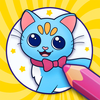 Kids Coloring Book: Drawing & Painting for toddler ไอคอน