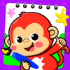 Coloring book for kids - Doodle, Color & Draw Game ไอคอน