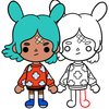 How To Draw Toca Life ไอคอน