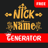 Nickname in Style Nickname Generator for Free F ไอคอน