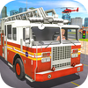 City Fire Truck Rescue ไอคอน