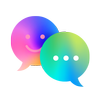 Messenger - Led Messages, Chat, Emojis, Themes ไอคอน