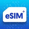 eSIM+  Worldwide Internet ไอคอน