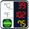 Body Temperature Fever Thermometer Values ไอคอน