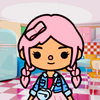 Happy Toca boca Life World Tricks ไอคอน