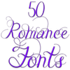 Fonts for FlipFont Romance ไอคอน