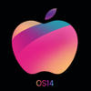 OS14 Launcher, Control Center, App Library i OS14 ไอคอน