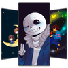 Underground Wallpapers - Sans, Frisk & Asriel ไอคอน