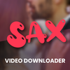 SAX Video Downloader - Video Download App ไอคอน